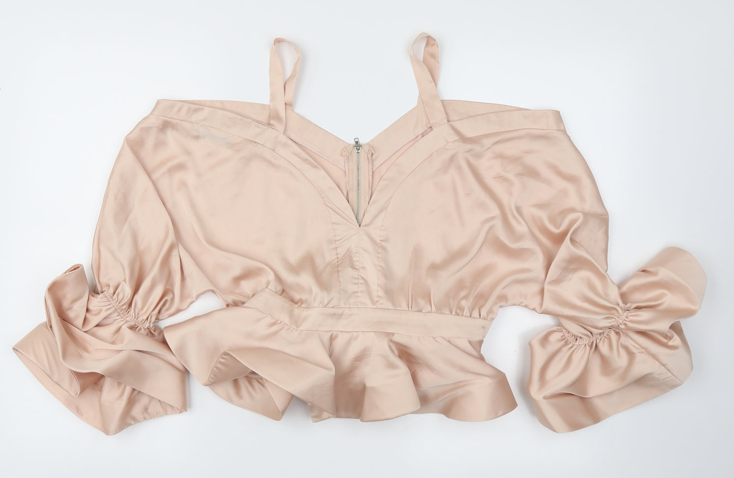 shk Paris Womens Pink   Basic Blouse Size L