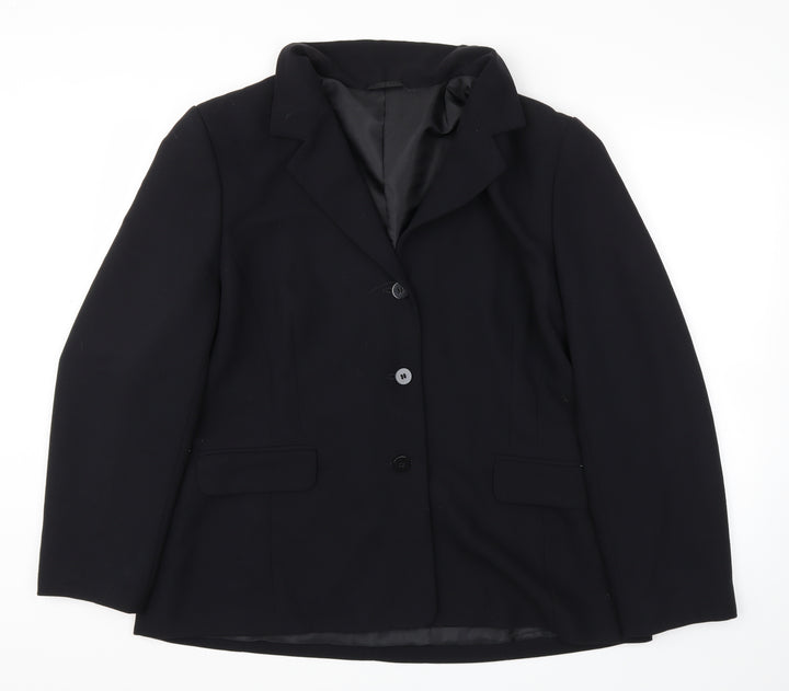 BHS Womens Black   Jacket Blazer Size 20