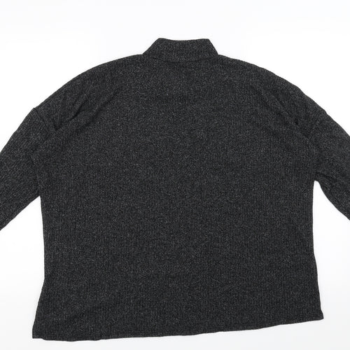 F&F Womens Black   Pullover Jumper Size L