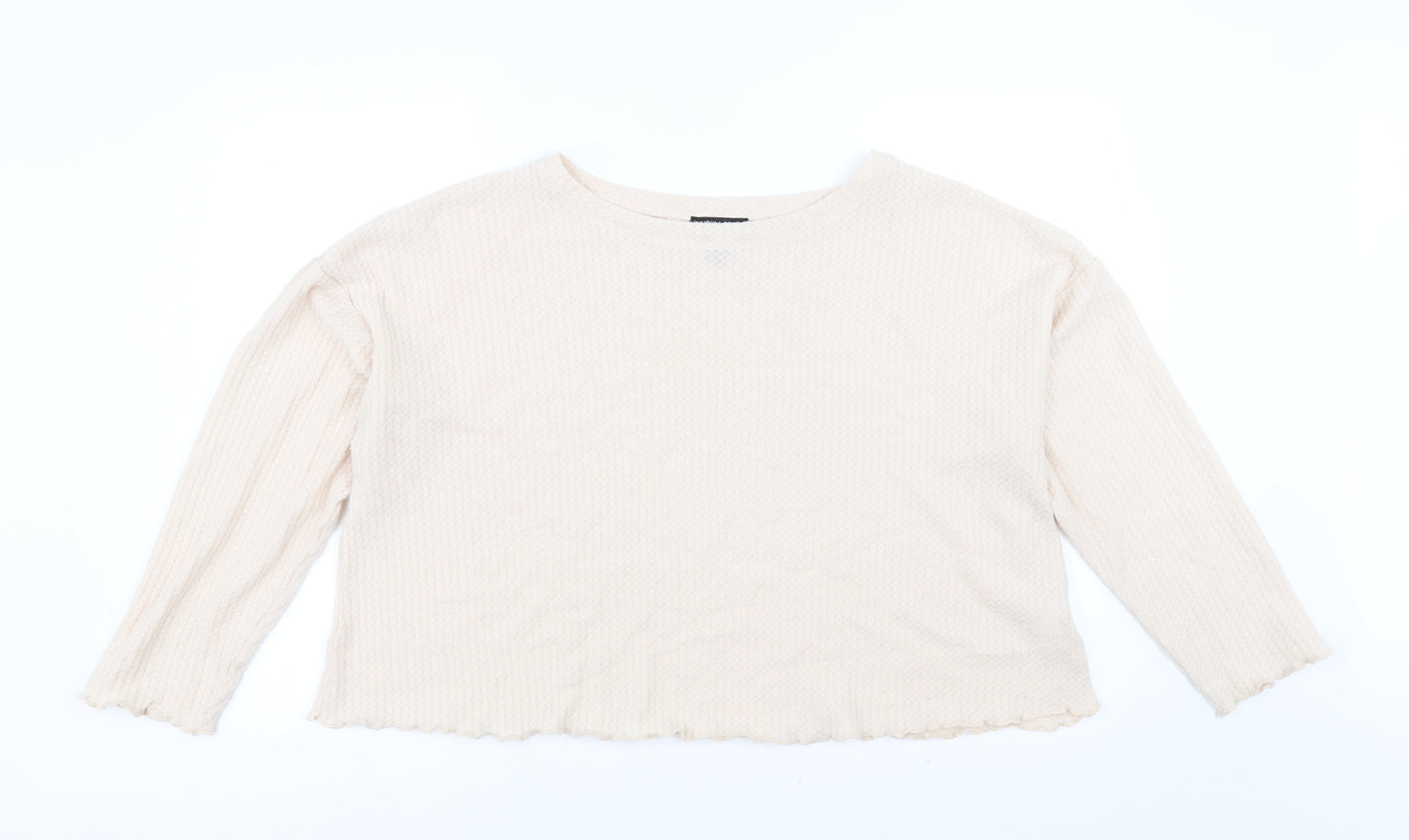 New Look Womens Pink   Pullover Jumper Size L