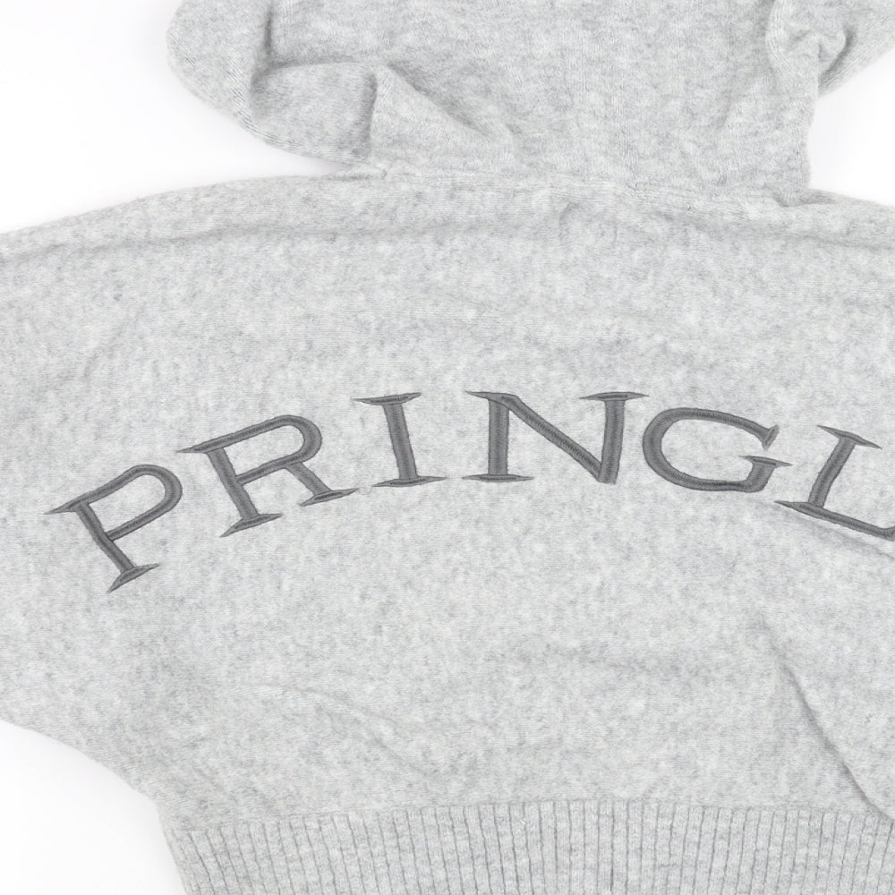 Pringle Womens Grey   Pullover Hoodie Size S