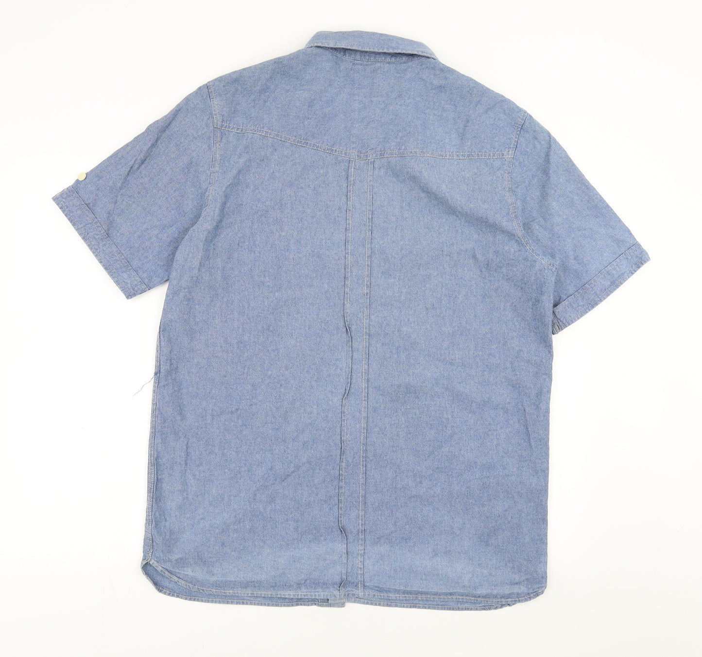 STONE BAY Mens Blue    Button-Up Size M