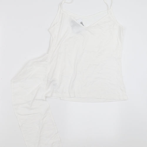 Topshop Womens White   Camisole T-Shirt Size 8