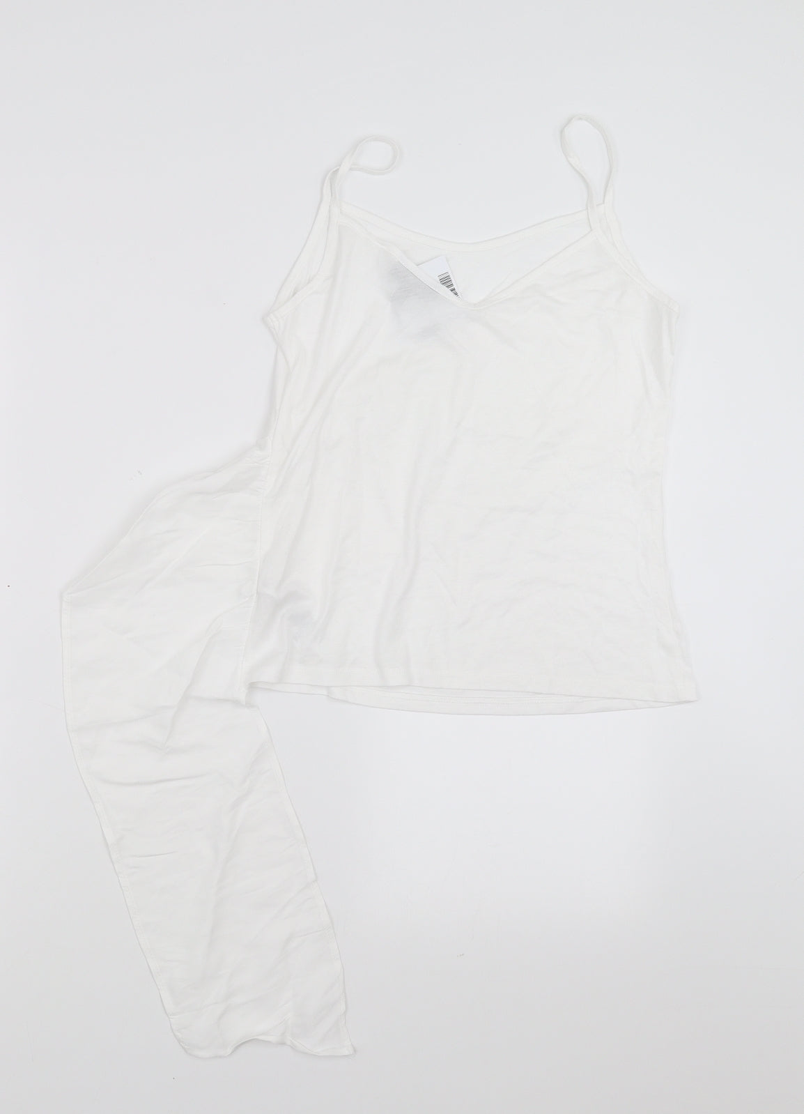 Topshop Womens White   Camisole T-Shirt Size 8