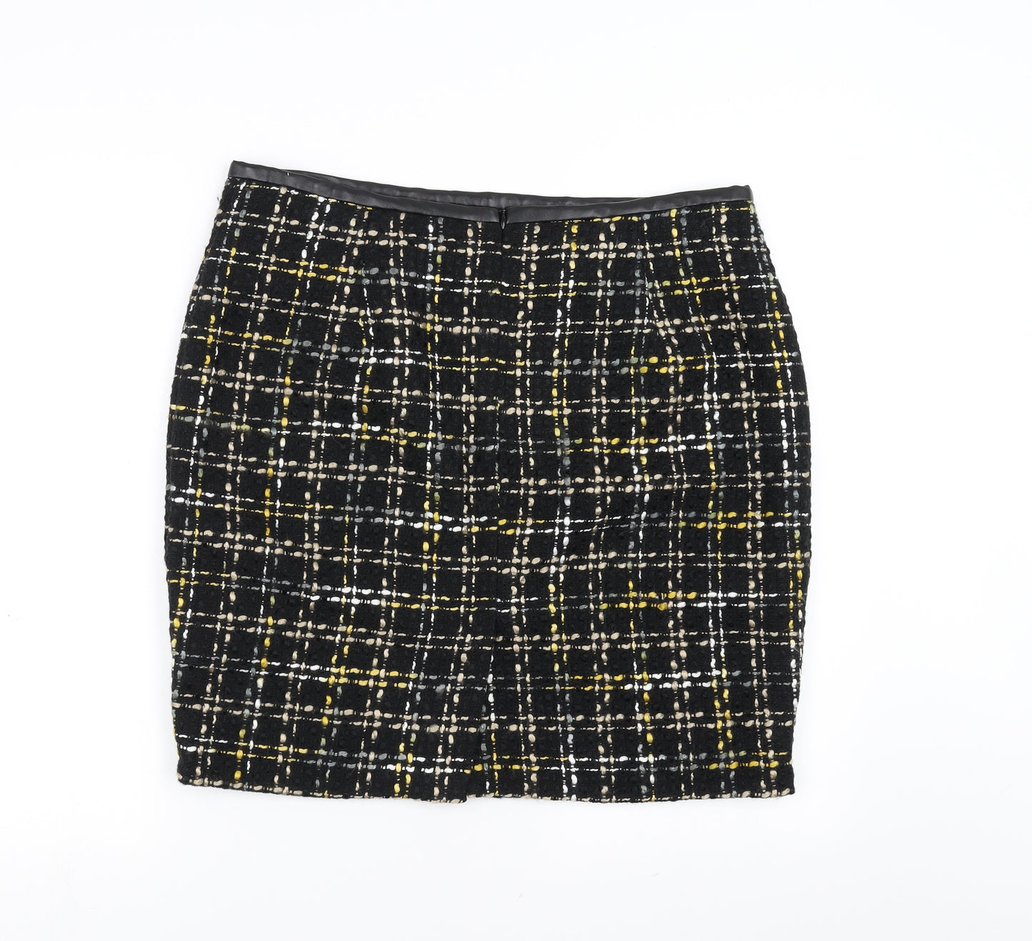 M&Co Womens Black   Straight & Pencil Skirt Size 16