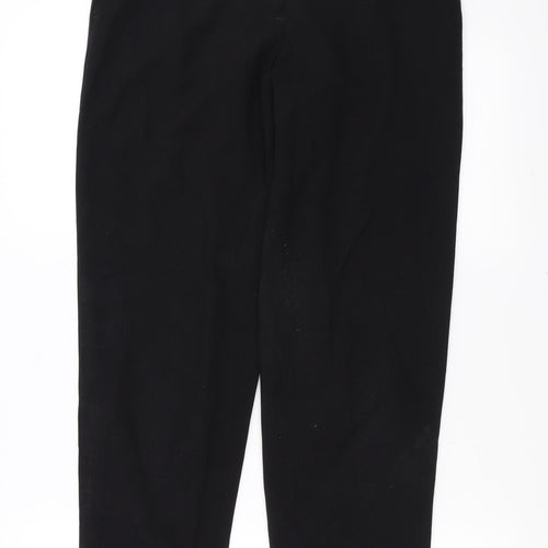 Marks and Spencer Womens Black   Trousers  Size 10 L28 in