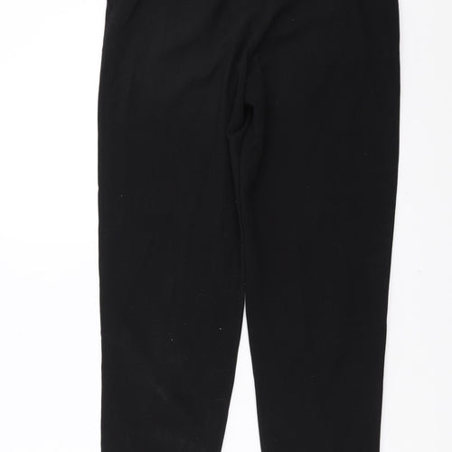 Marks and Spencer Womens Black   Trousers  Size 10 L28 in