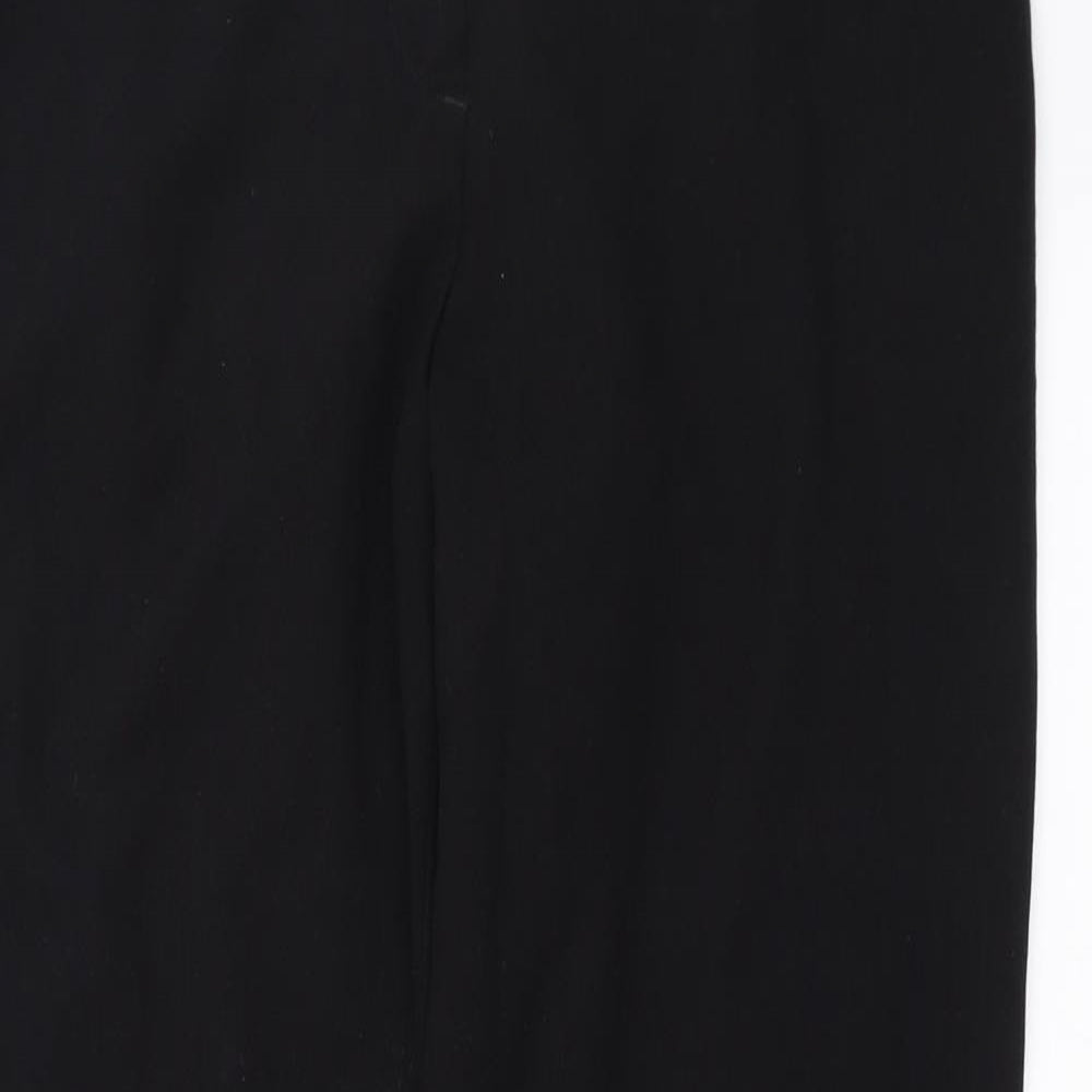 Marks and Spencer Womens Black   Trousers  Size 10 L28 in
