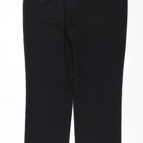 Sainsburys Womens Black   Trousers  Size 14 L28 in - short Leg