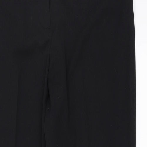 Sainsburys Womens Black   Trousers  Size 14 L28 in - short Leg