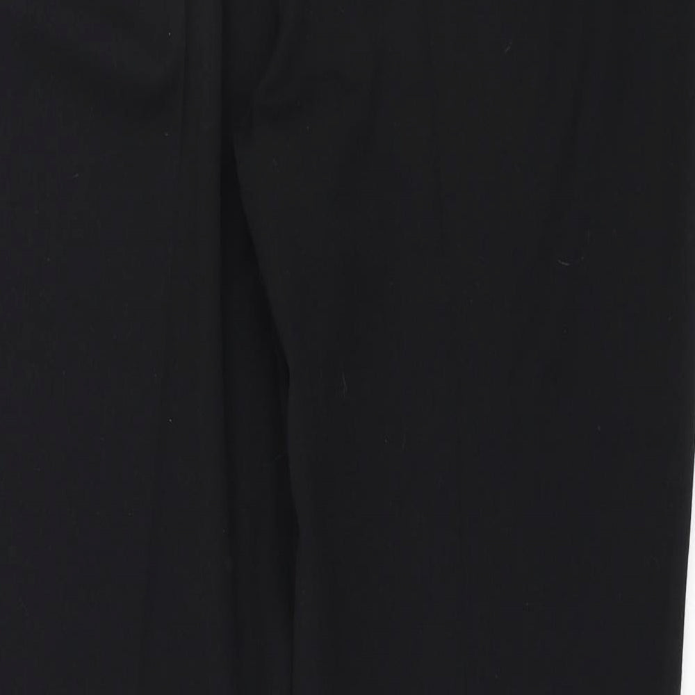 Sainsburys Womens Black   Trousers  Size 14 L28 in - short Leg