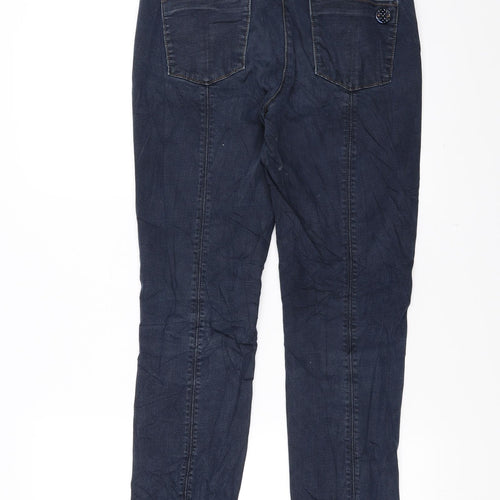 Cambio Womens Blue  Denim Skinny Jeans Size 12 L29 in