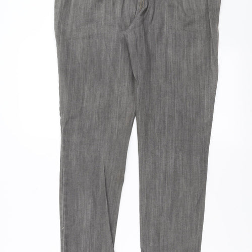 B.C. Best Connections Womens Grey  Denim Jegging Jeans Size 16 L29 in