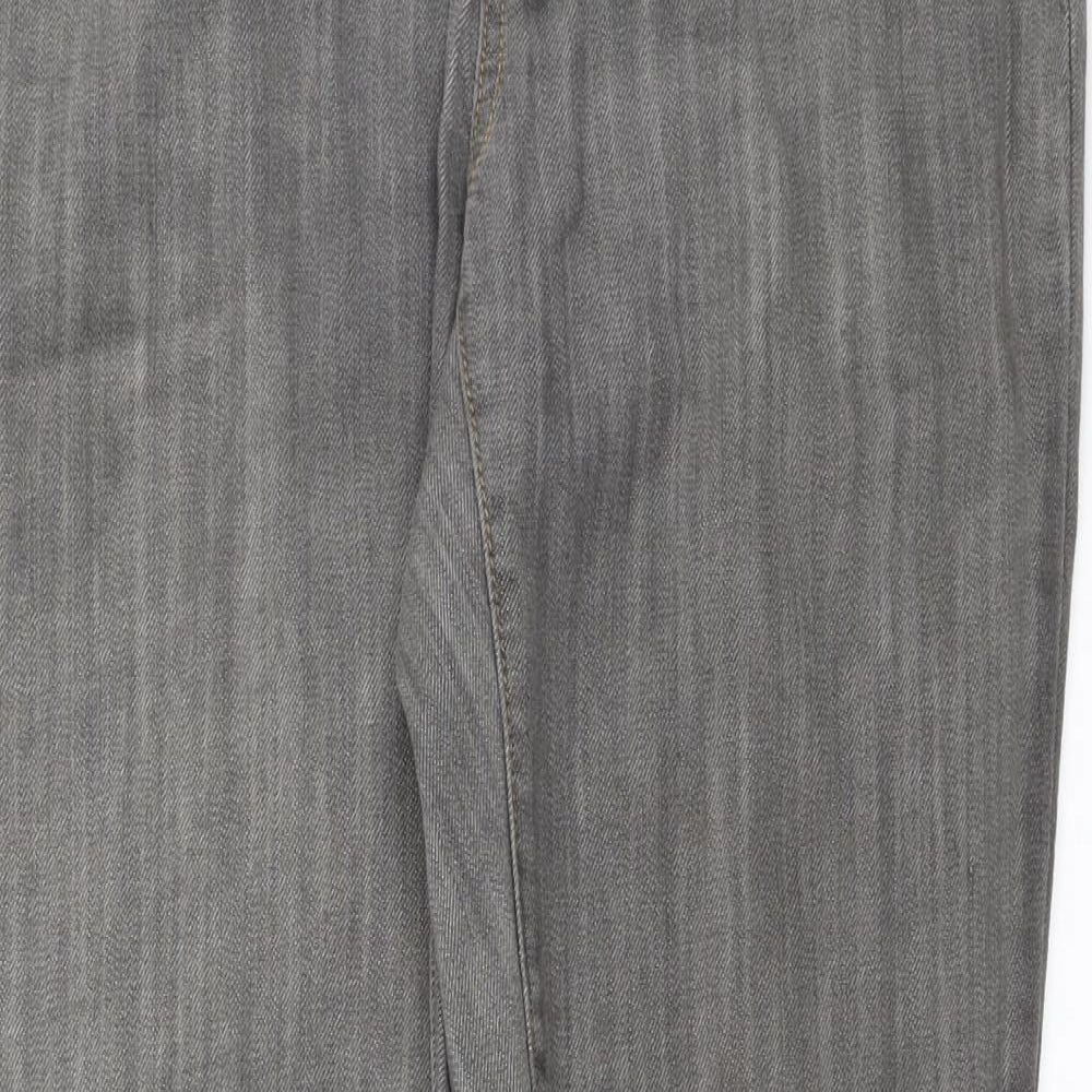 B.C. Best Connections Womens Grey  Denim Jegging Jeans Size 16 L29 in
