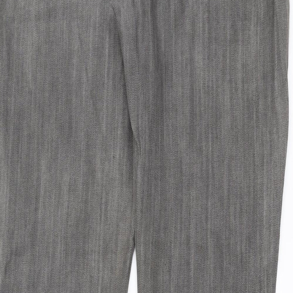 B.C. Best Connections Womens Grey  Denim Jegging Jeans Size 16 L29 in