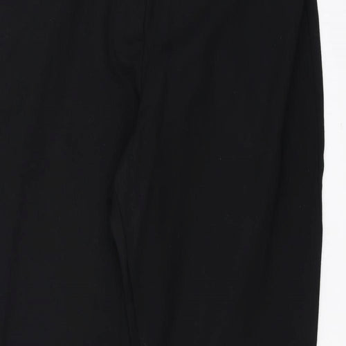 Marks and Spencer Womens Black   Trousers  Size 38 in L33 in - bootleg
