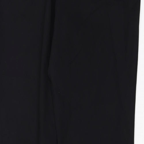 Marks and Spencer Womens Black   Trousers  Size 38 in L33 in - bootleg