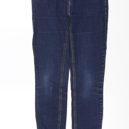 NEXT Womens Blue  Denim Skinny Jeans Size 10 L28 in