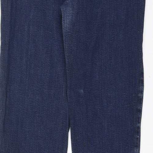 NEXT Womens Blue  Denim Skinny Jeans Size 10 L28 in