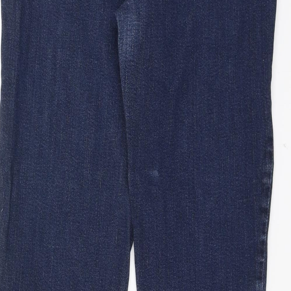 NEXT Womens Blue  Denim Skinny Jeans Size 10 L28 in