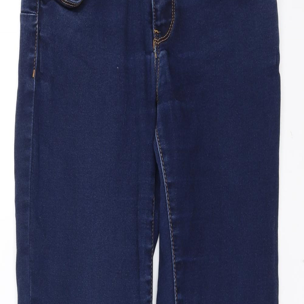 WAX JEAN Womens Blue  Denim Skinny Jeans Size 28 in L29 in