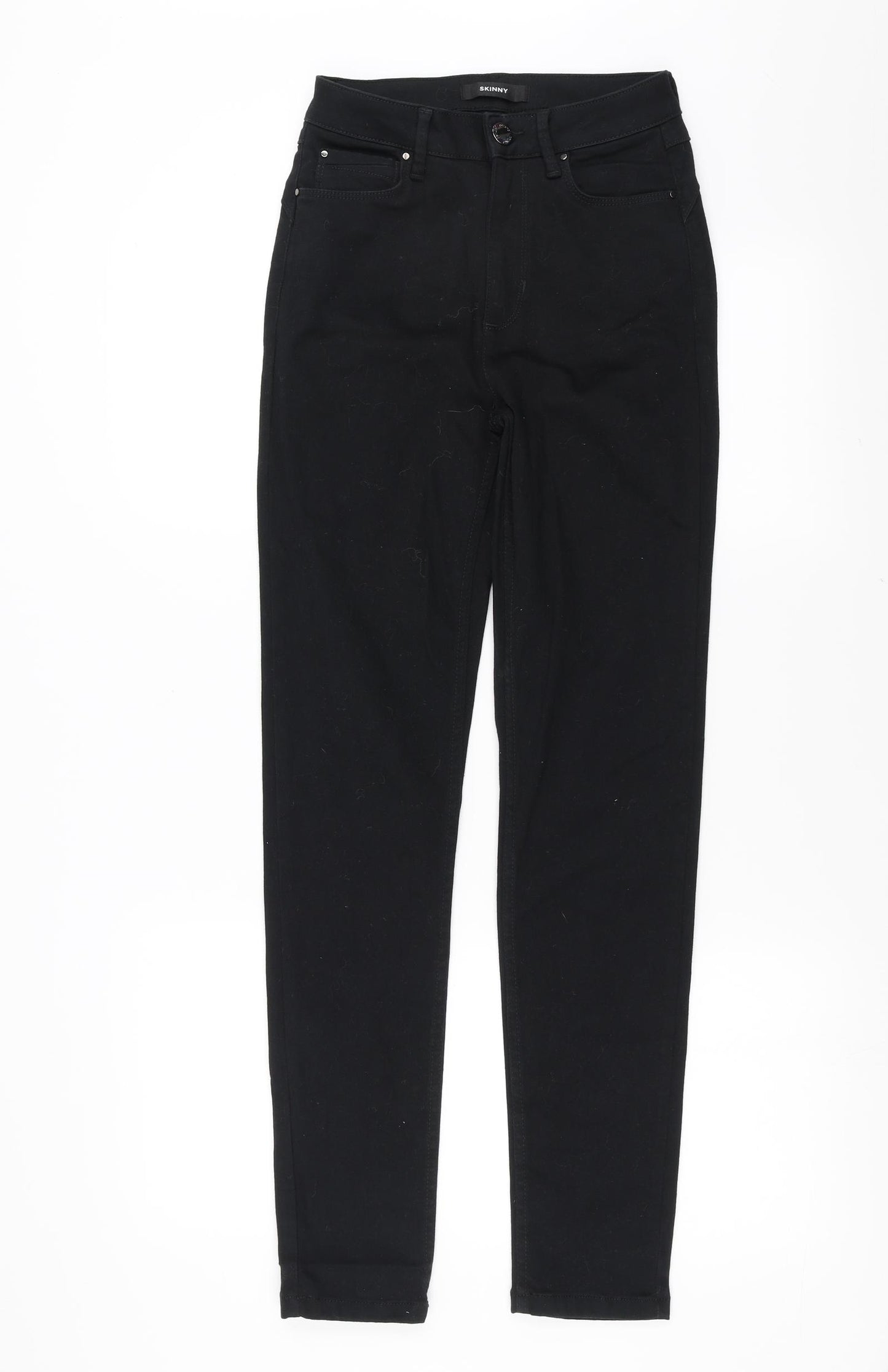 Marks and Spencer Womens Black  Denim Skinny Jeans Size 6 L29 in