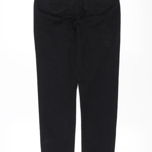 Marks and Spencer Womens Black  Denim Skinny Jeans Size 6 L29 in