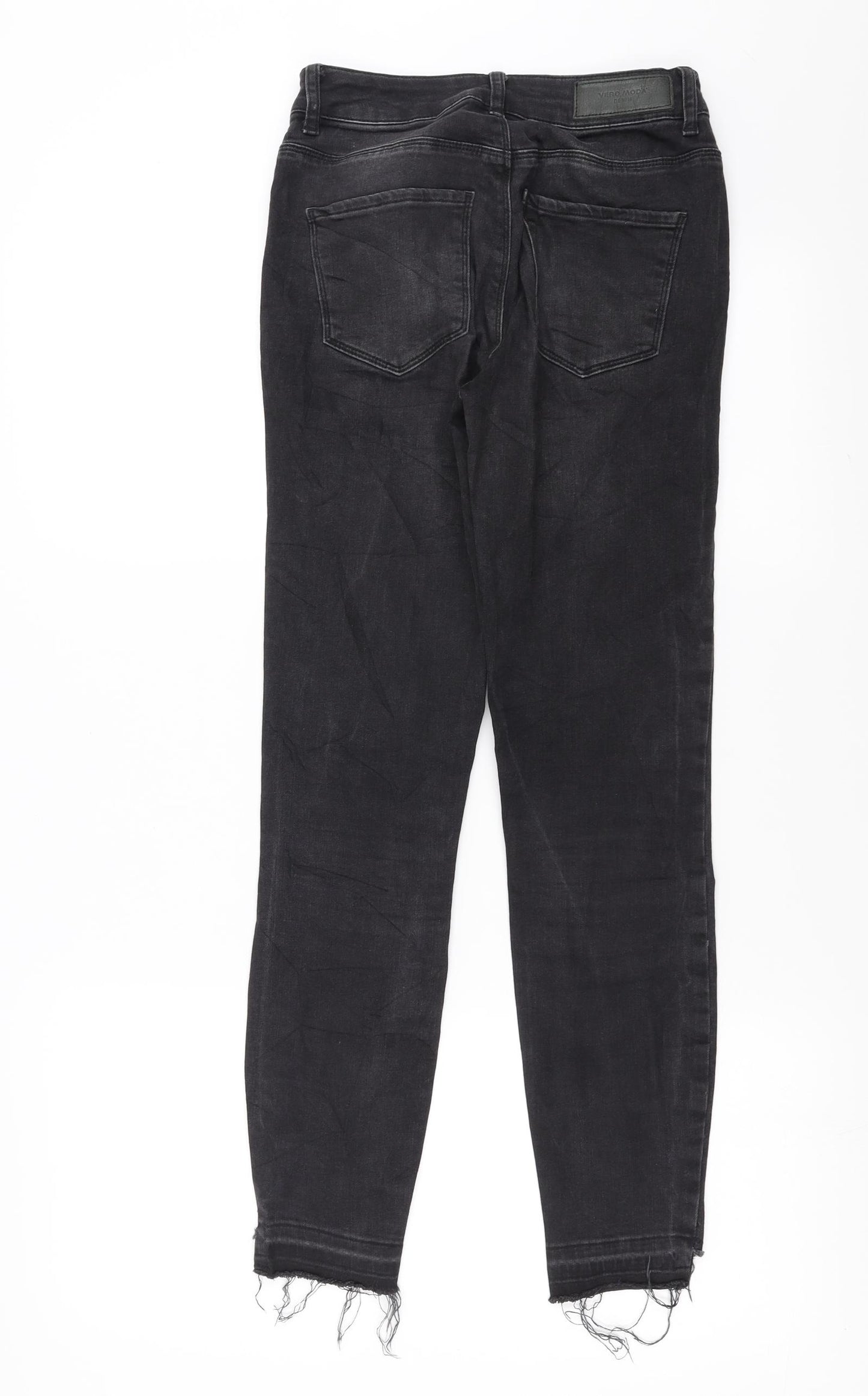 VERO MODA Womens Black  Denim Skinny Jeans Size 26 in L27 in