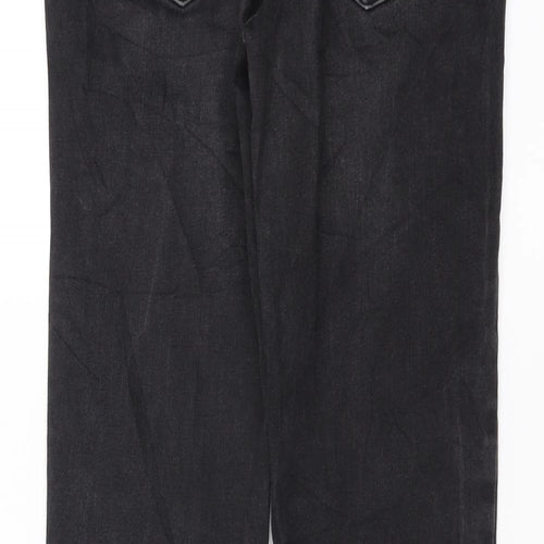 VERO MODA Womens Black  Denim Skinny Jeans Size 26 in L27 in