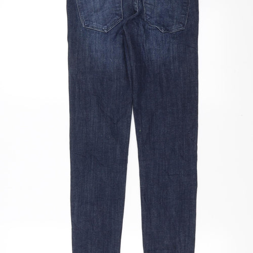 H&M Womens Blue  Denim Skinny Jeans Size 26 in L29 in