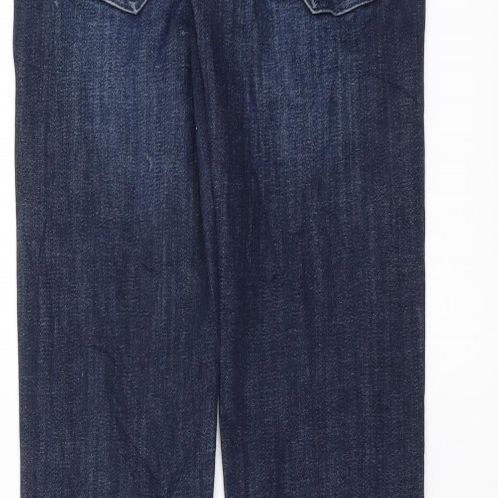 H&M Womens Blue  Denim Skinny Jeans Size 26 in L29 in