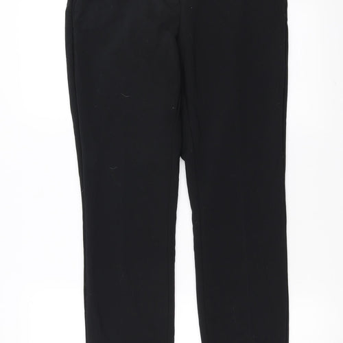 H&M Womens Black   Trousers  Size 10 L27 in