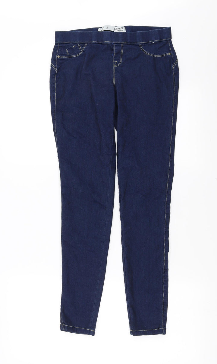 Primark Womens Blue Denim Jegging Jeans Size 8 L29 in - jeggings