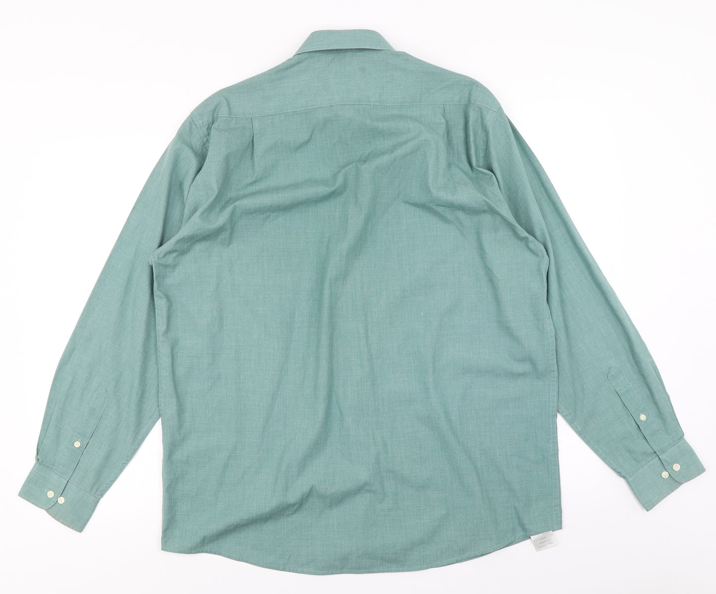 George Mens Green    Dress Shirt Size 15.5