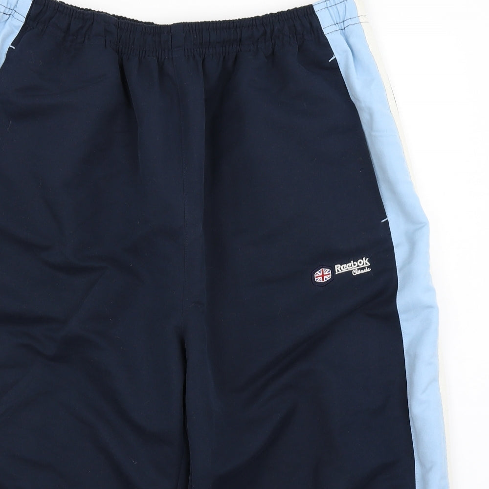Reebok Mens Blue   Capri Trousers Size XL