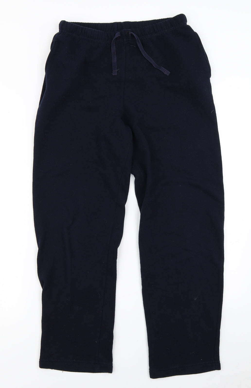 Marks & Spencer Womens Blue   Jogger Trousers Size 12 L27 in