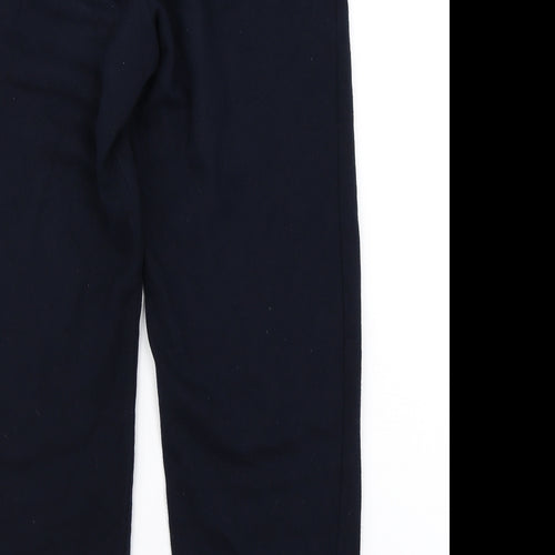 Marks & Spencer Womens Blue   Jogger Trousers Size 12 L27 in
