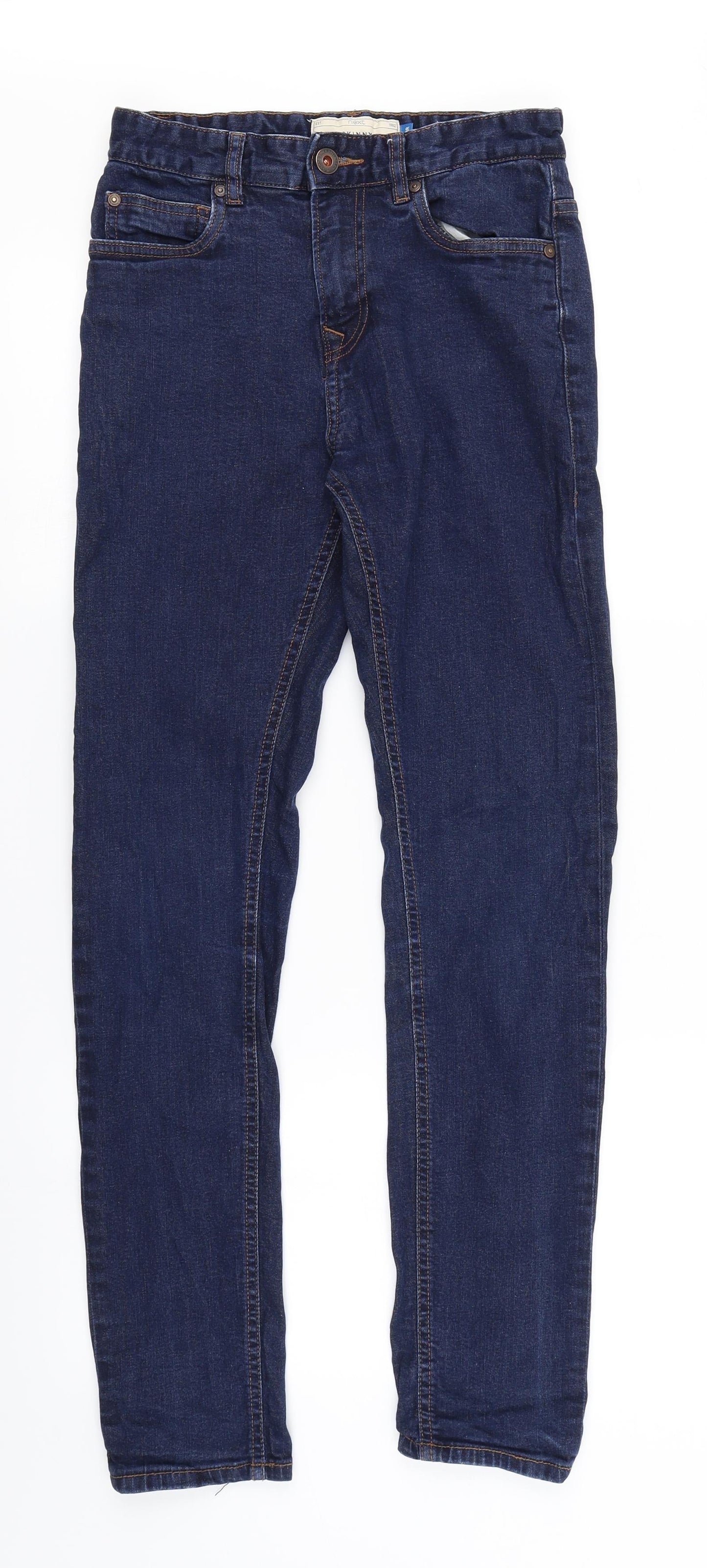 NEXT Womens Blue  Denim Skinny Jeans Size 28 in L31 in