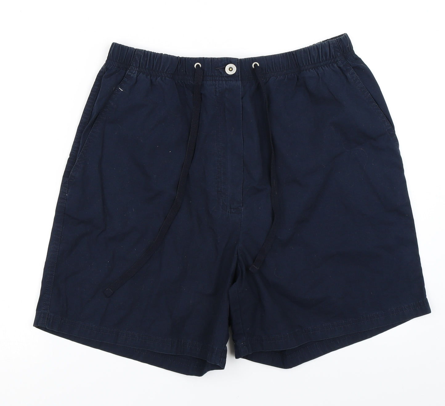 Marks & Spencer Womens Blue   Cargo Shorts Size 16