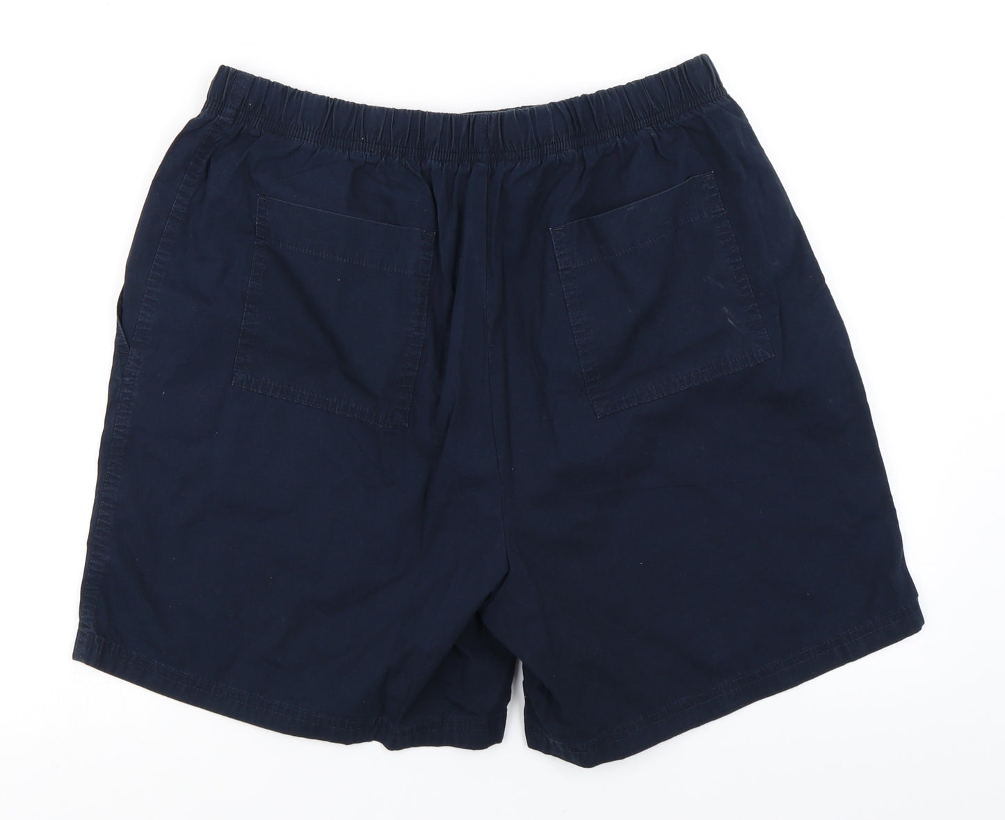 Marks & Spencer Womens Blue   Cargo Shorts Size 16
