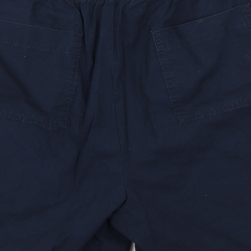 Marks & Spencer Womens Blue   Cargo Shorts Size 16