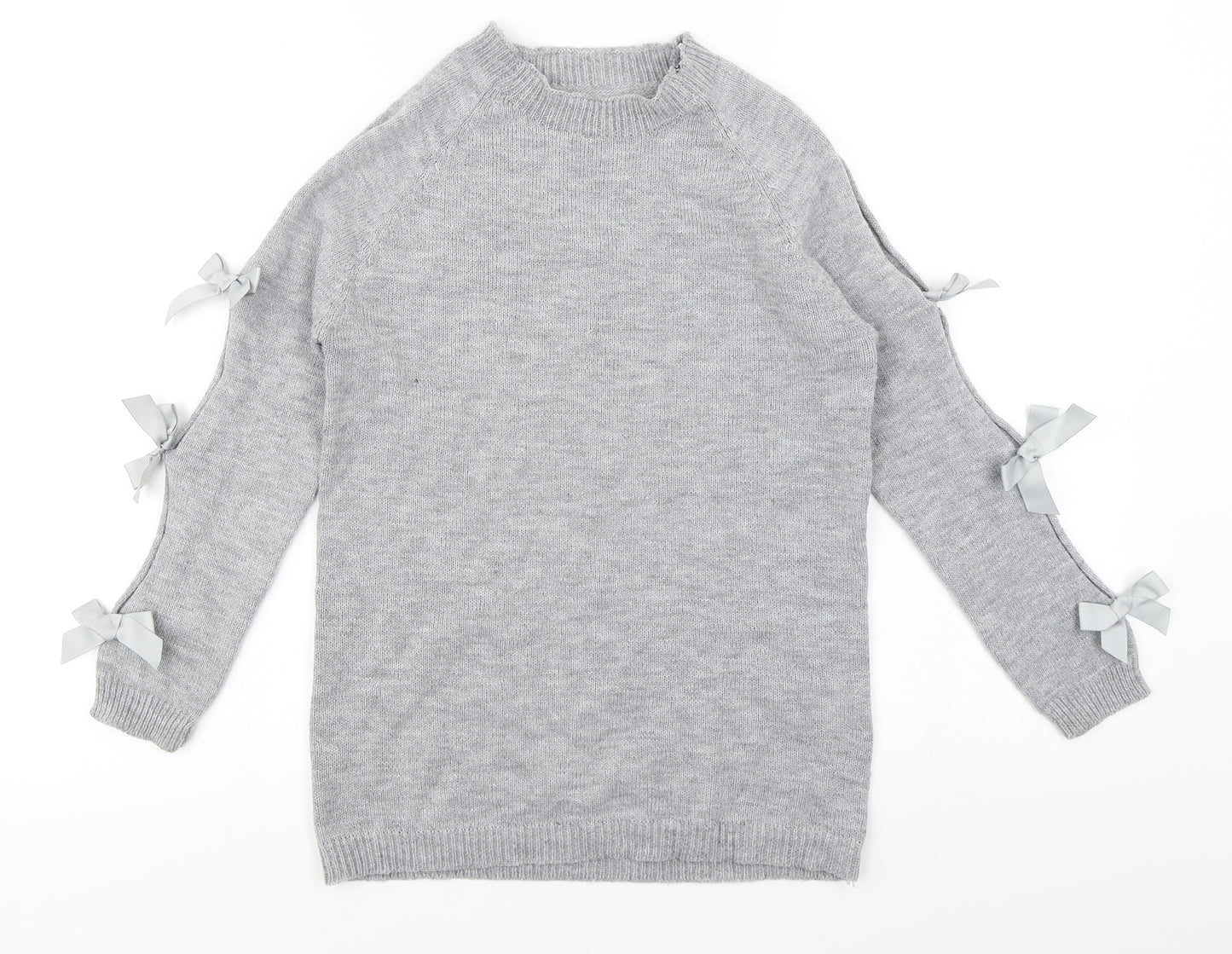 Preworn Womens Grey  Knit Pullover Jumper Size XL