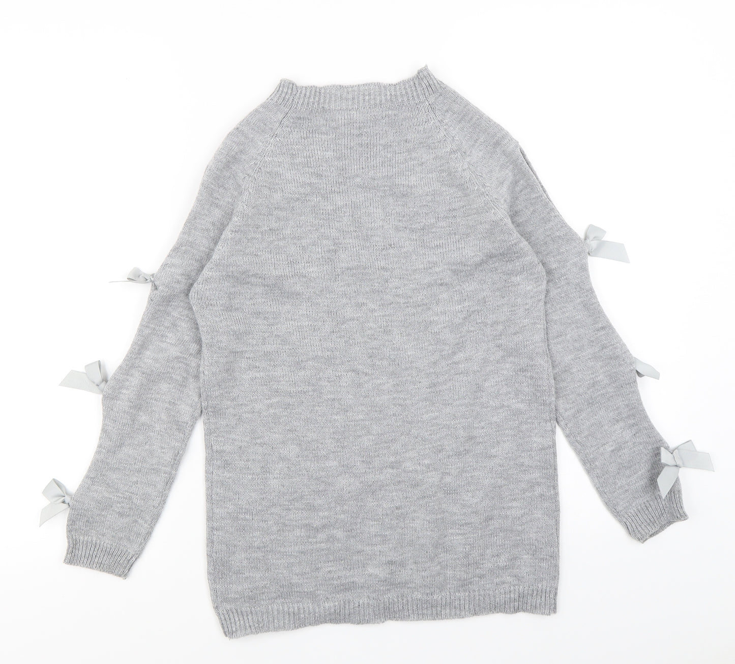 Preworn Womens Grey  Knit Pullover Jumper Size XL
