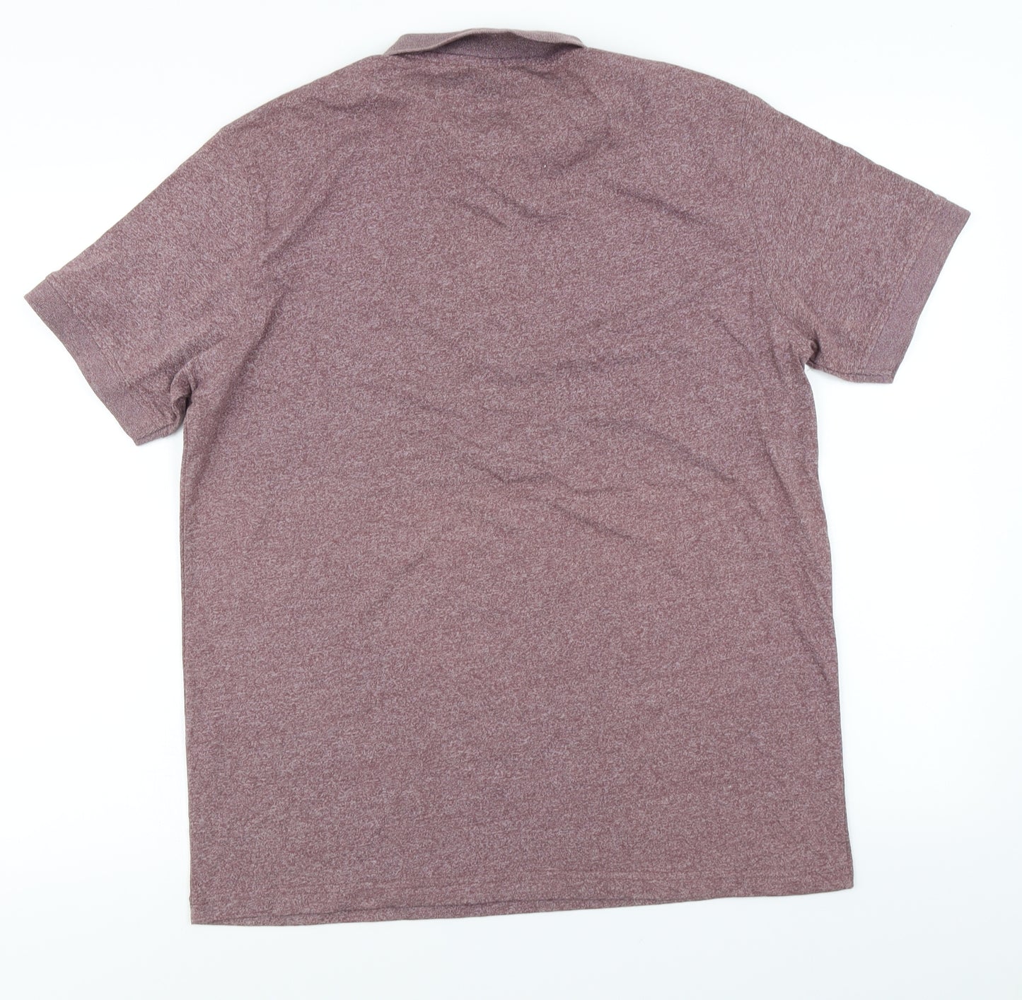 George Mens Purple    Polo Size M