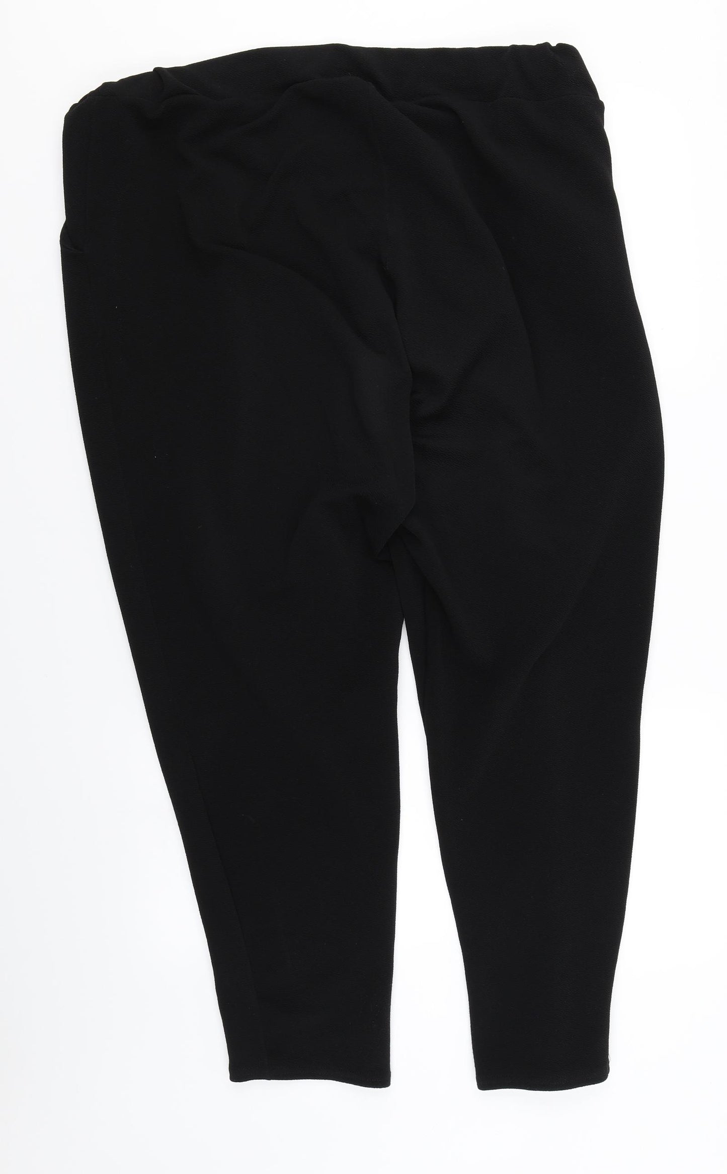 Boohoo Womens Black   Trousers  Size 24 L24 in