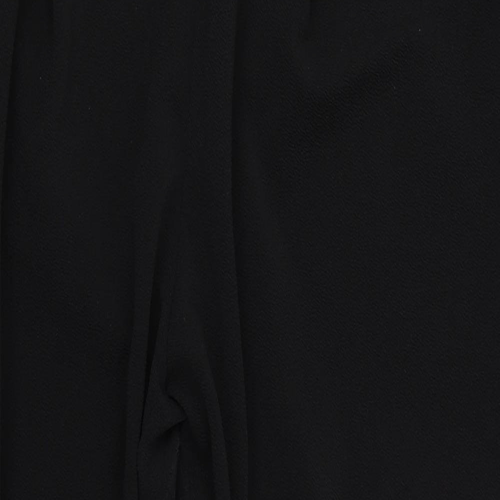 Boohoo Womens Black   Trousers  Size 24 L24 in