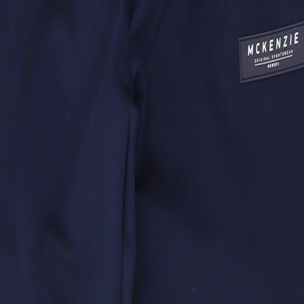 McKenzie Mens Blue   Jogger Trousers Size M L27 in