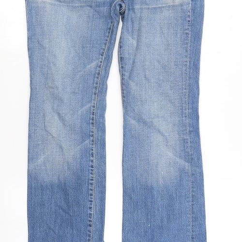Diesel Womens Blue  Denim Bootcut Jeans Size 34 in L30 in