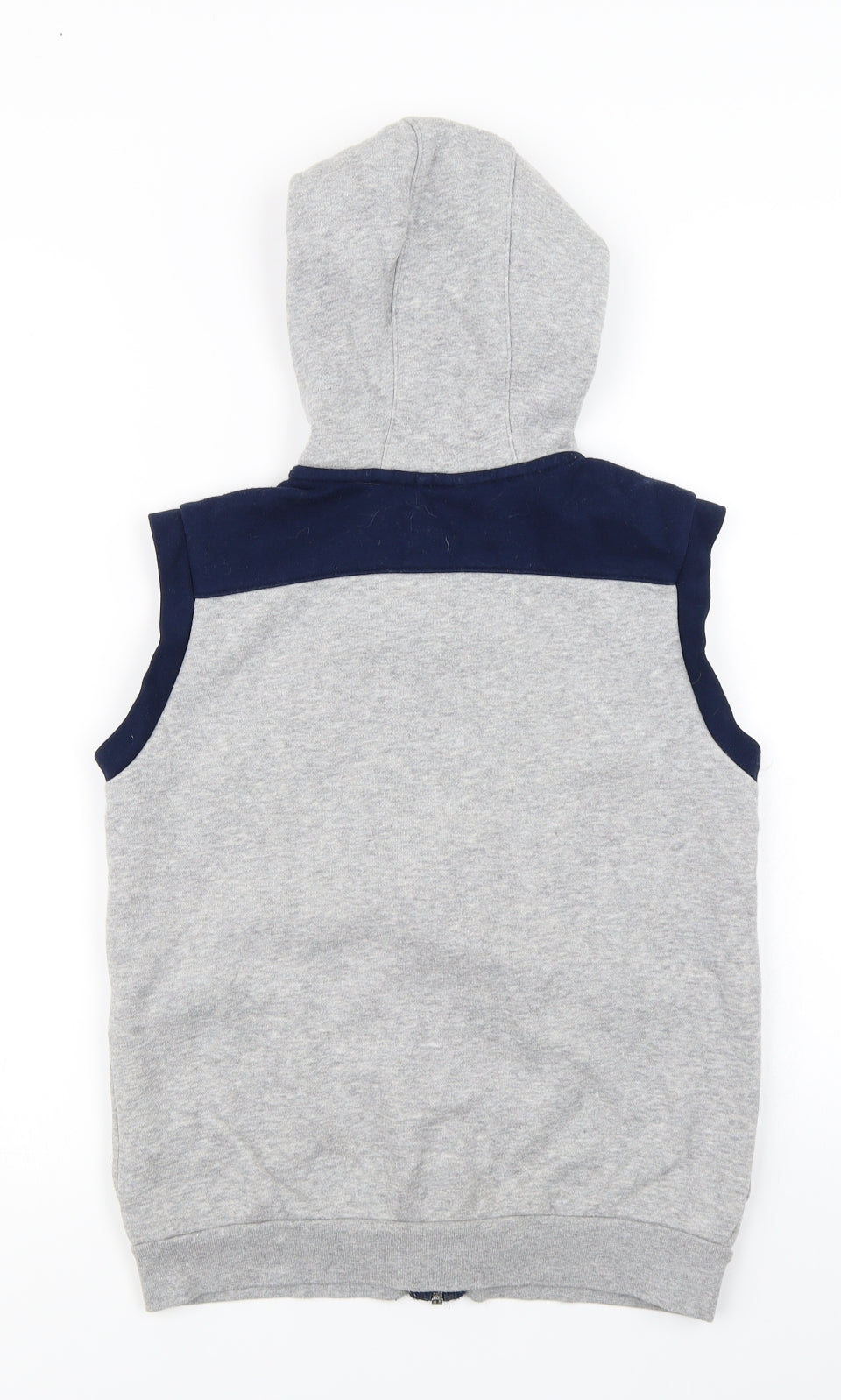 adidas Boys Grey   Full Zip Hoodie Size 9-10 Years