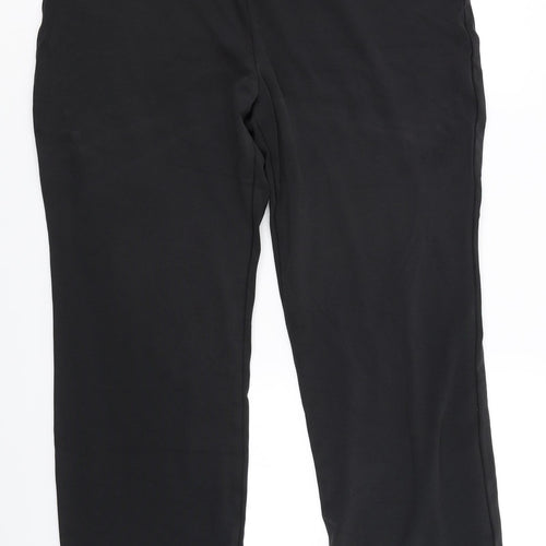 M&S Collection Womens Black   Trousers  Size 32 in L25 in